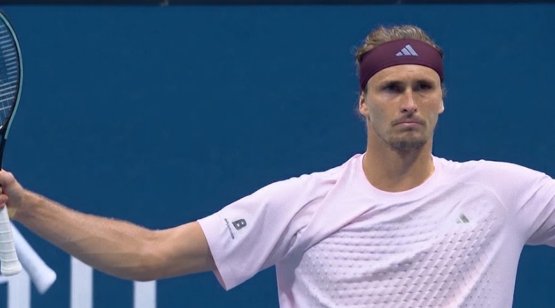 SUSTO PARA ZVEREV, PERO SIGUE ADELANTE EN NUEVA YORK