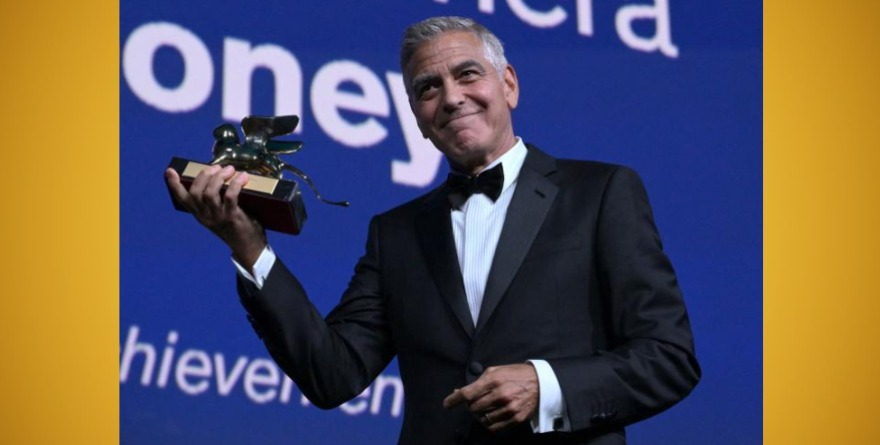 TRUMP BLANCO DE ARREMETIDA POR CLOONEY