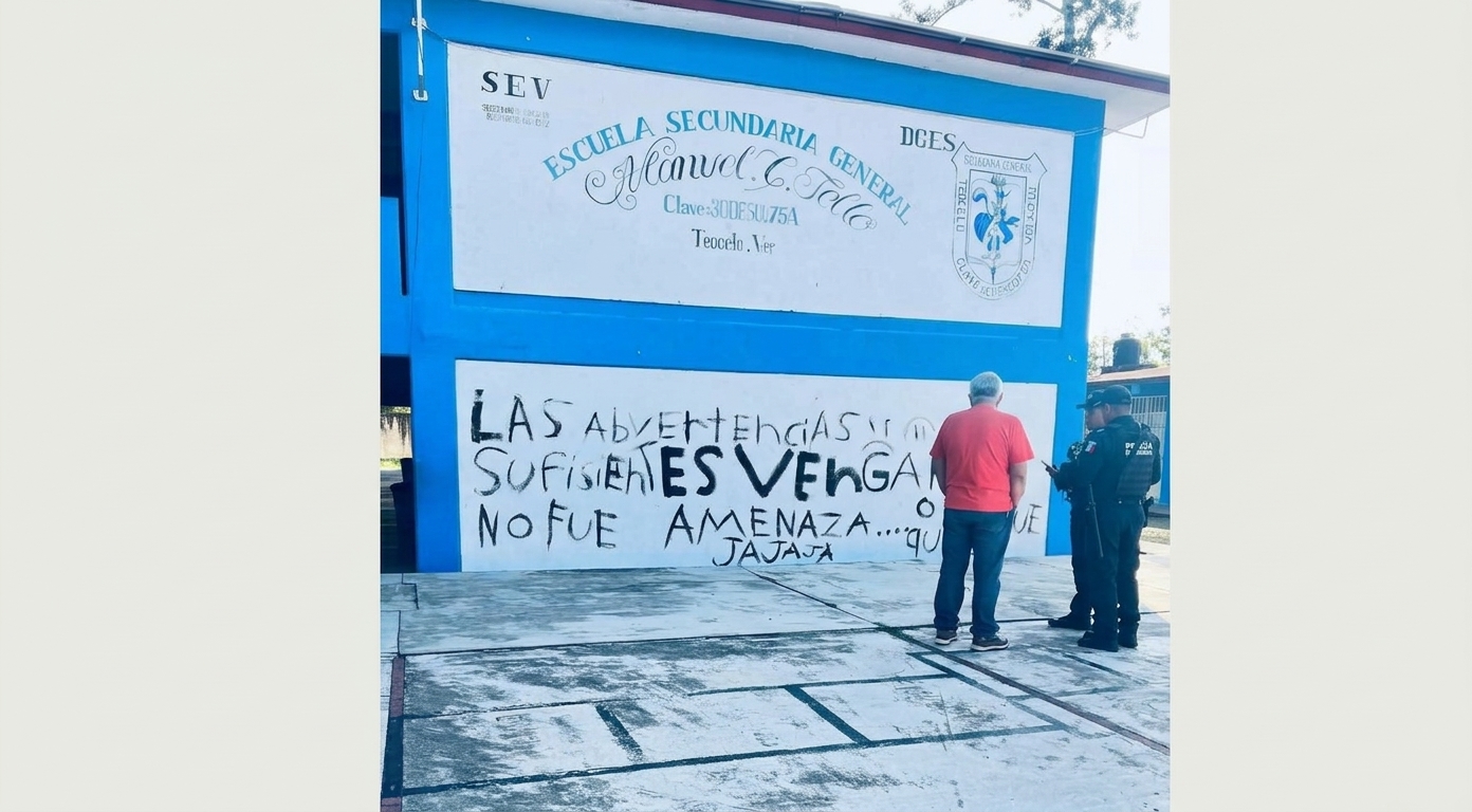ALARMA EN SECUNDARIA DE TEOCELO