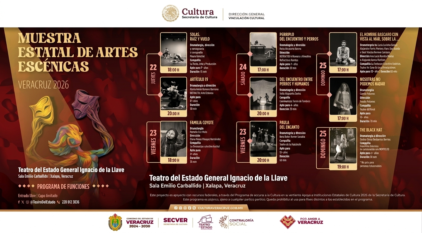 ALISTAN MUESTRA ESTATAL DE ARTES ESCÉNICAS