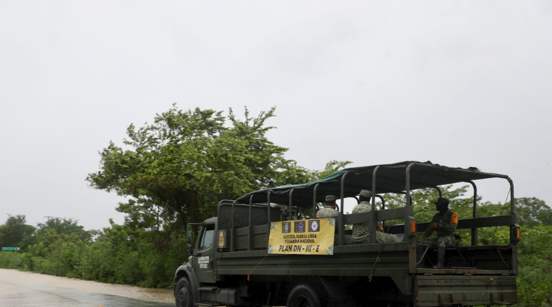 DESPLIEGAN OPERATIVO POR  FRENTE FRIO EN VERACRUZ