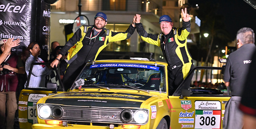 LA CARRERA PANAMERICANA LLEGA A VERACRUZ