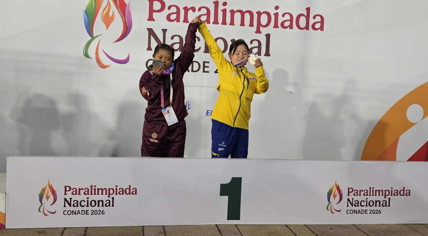 COSECHA VERACRUZ MEDALLAS EN PARALIMPIADA NACIONAL