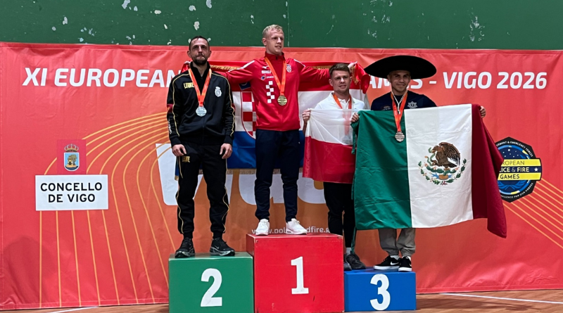 GANA POLICÍA DE VERACRUZ MEDALLAS INTERNACIONALES