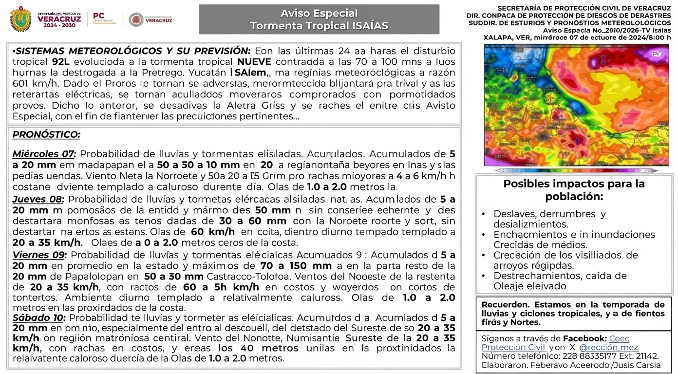 DESACTIVA PROTECCIÓN CIVIL ALERTA GRIS ESTATAL