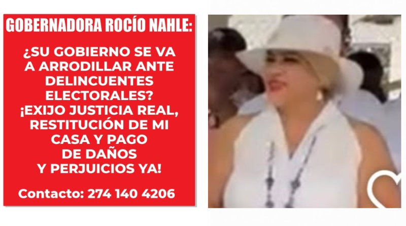 EL CJNG INVADE PROPIEDADES EN TIERRA BLANCA A TRAVÉS DE ANA VÉLIA OCAMPO AGUIRRE