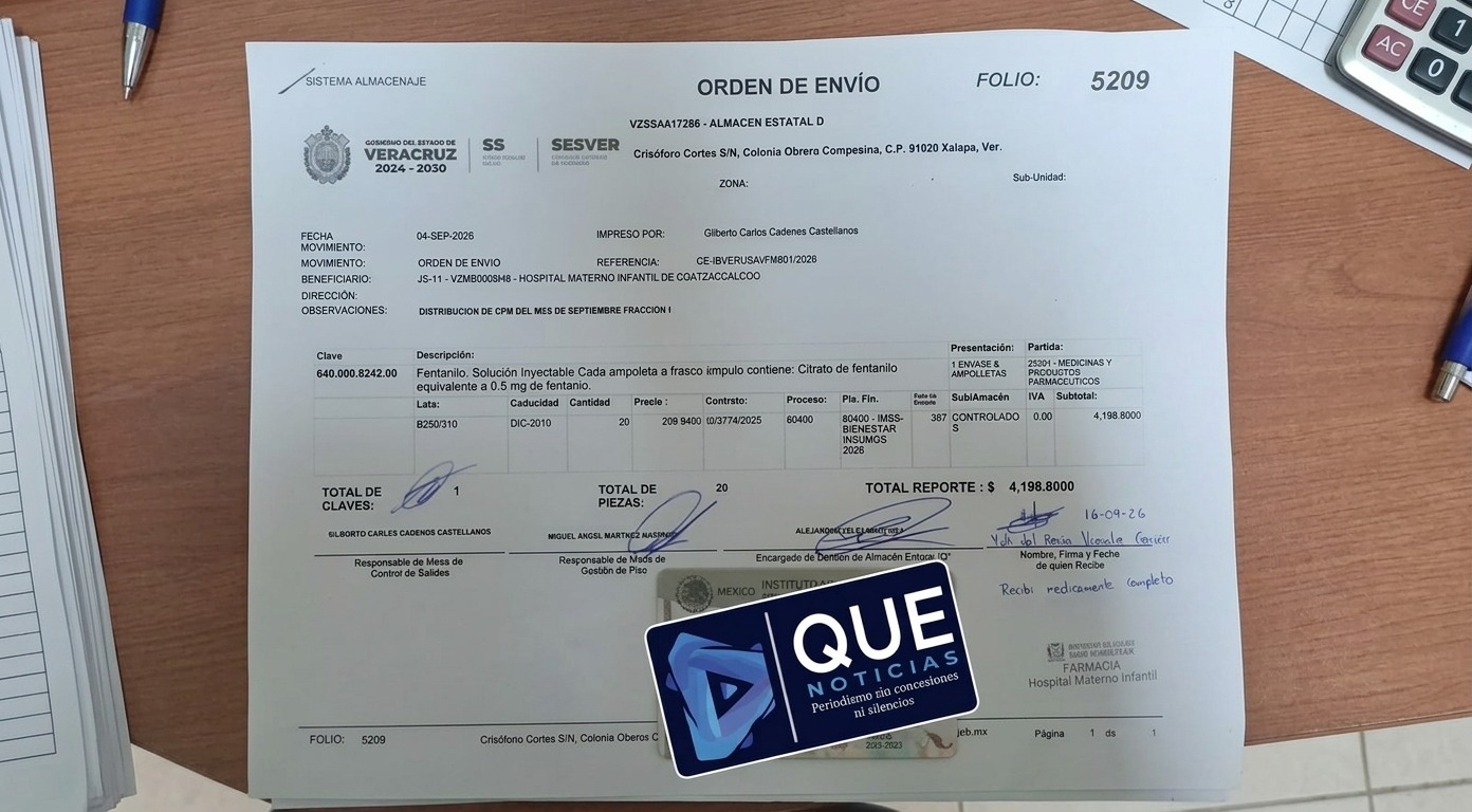 COMPLICIDAD DE LOCALIZADO PERSONAL DE SALUD PARA MAQUILLAR ABASTO DE MEDICINAS