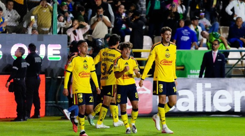 AMÉRICA DOMA AL LEÓN Y SIGUE DE LÍDER