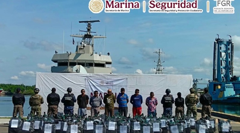 ASEGURAN 1.2 TONELADAS DE COCAÍNA EN COSTAS DE OAXACA