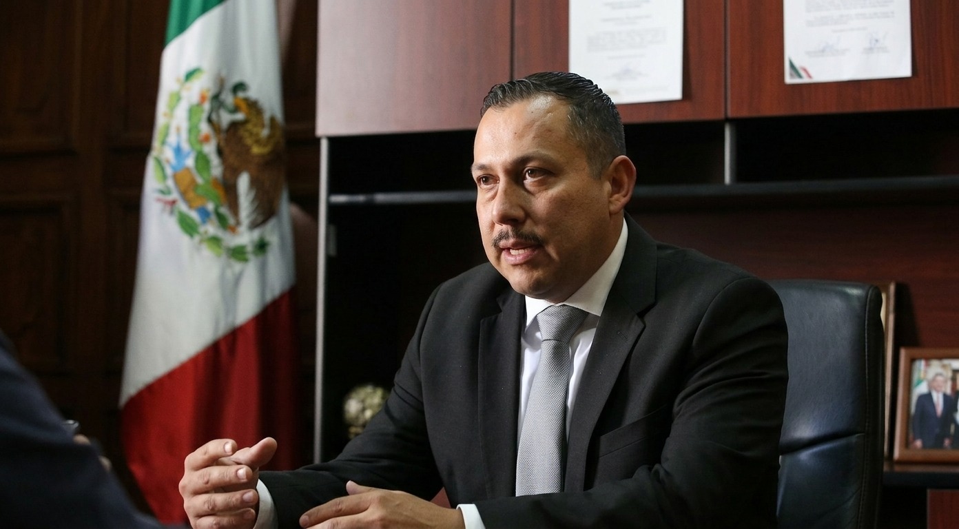 DETIENE FGR A FUNCIONARIO DE SADER                                 