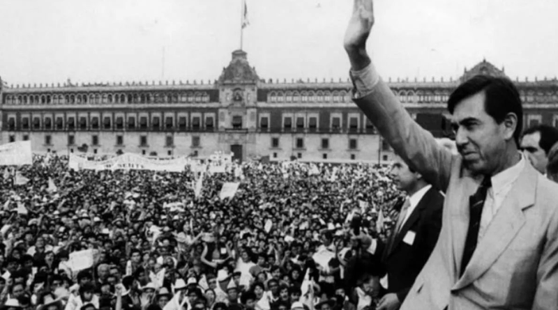 EMOTIVO ADIÓS AL LÍDER CUAUHTÉMOC CÁRDENAS