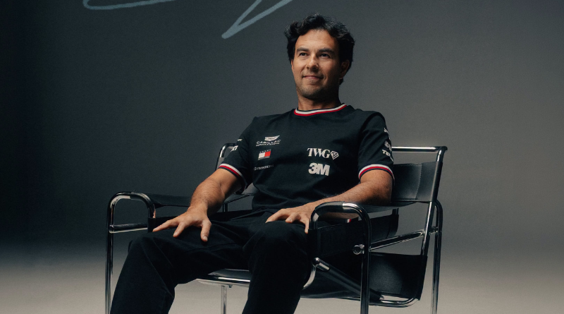 FIRMA CHECO PÉREZ EXTENSIÓN CON CADILLAC