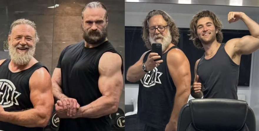 RUSSELL CROWE ENTRENA DURO 