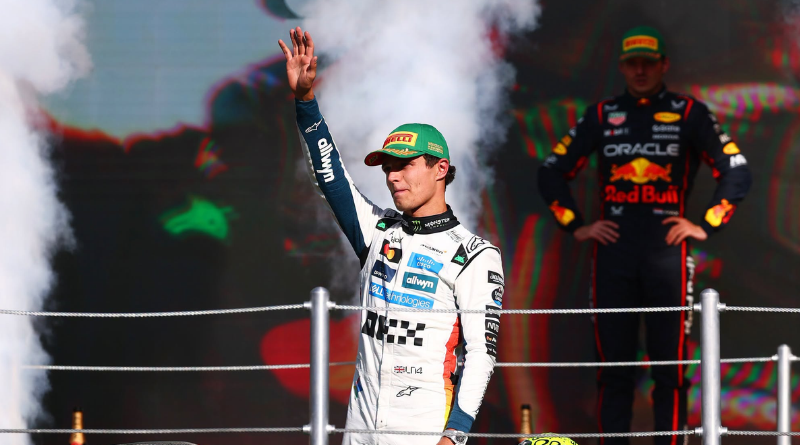 LIMITA LANDO NORRIS MENÚ DURANTE GP