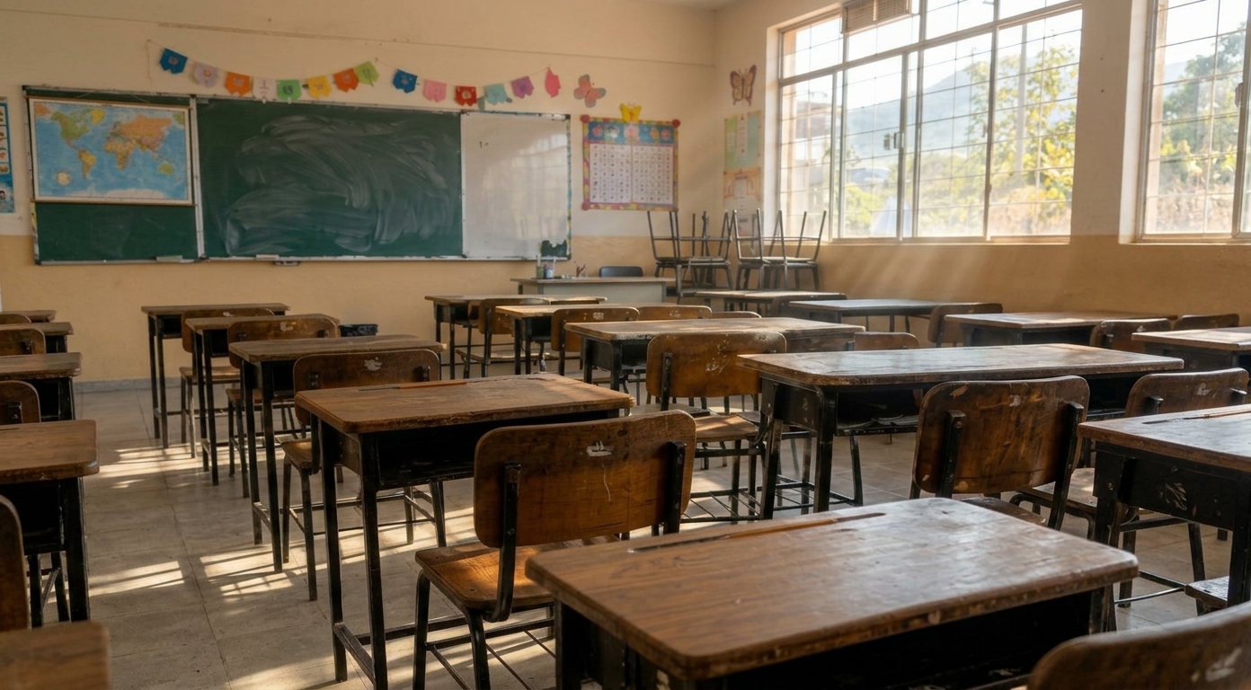 PARAN CLASES EN OAXACA POR DESLAVES