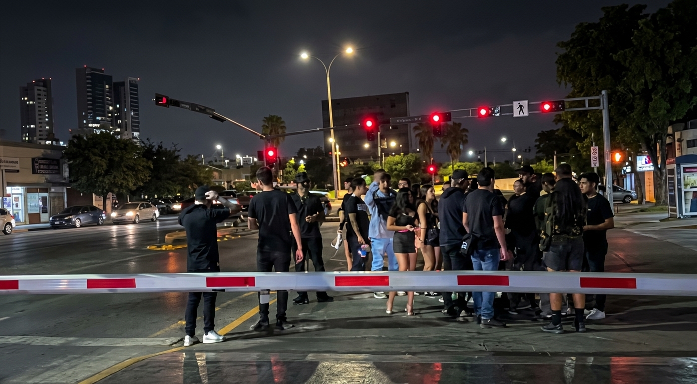 POLICÍA DE ESCOBEDO CANCELA FIESTA MASIVA