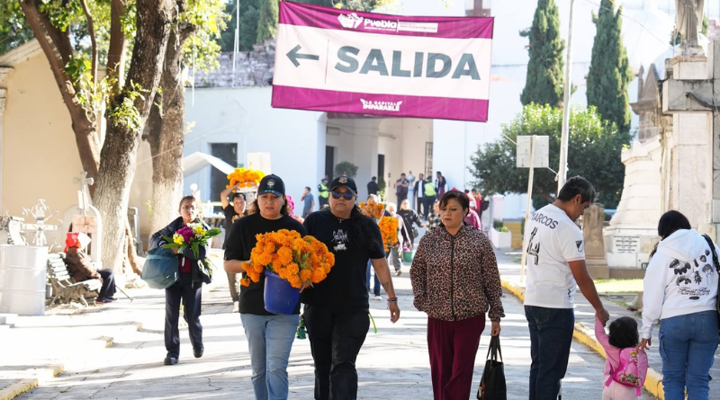 PUEBLA ALISTA PANTEONES PARA TODOS SANTOS